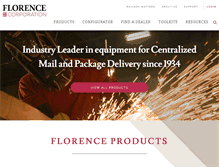 Tablet Screenshot of florencemailboxes.com